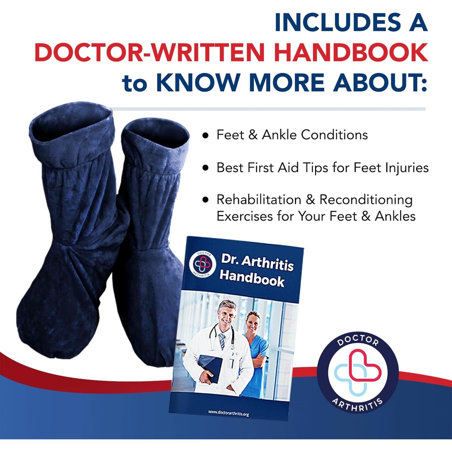 Botas Calentadas Dr. Arthritis para Alivio de Pies y Tobillos