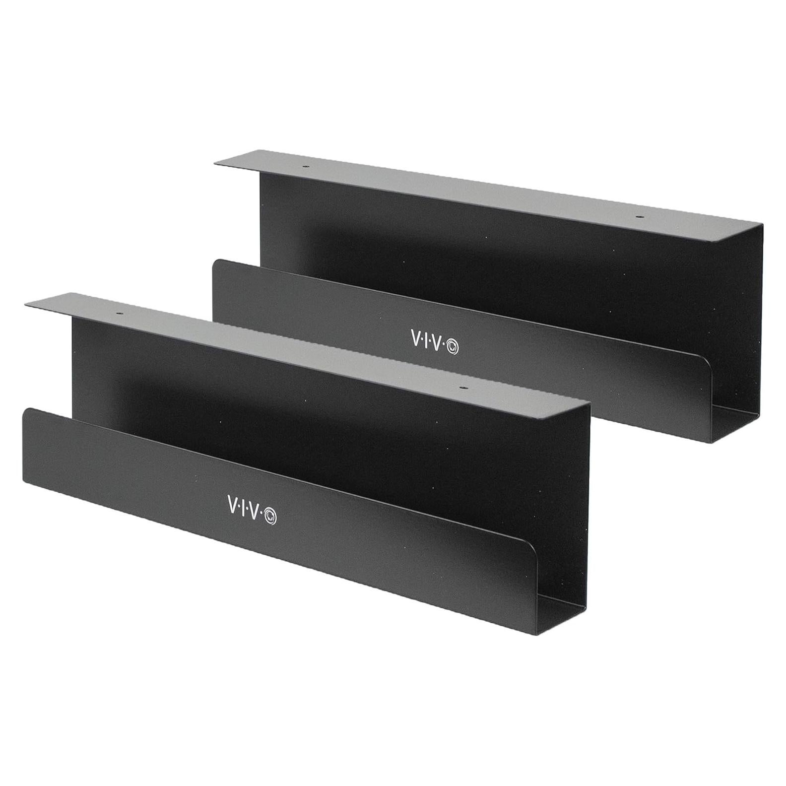 Bandejas de Gestión de Cables VIVO 41.9x7.6cm Paquete de 2