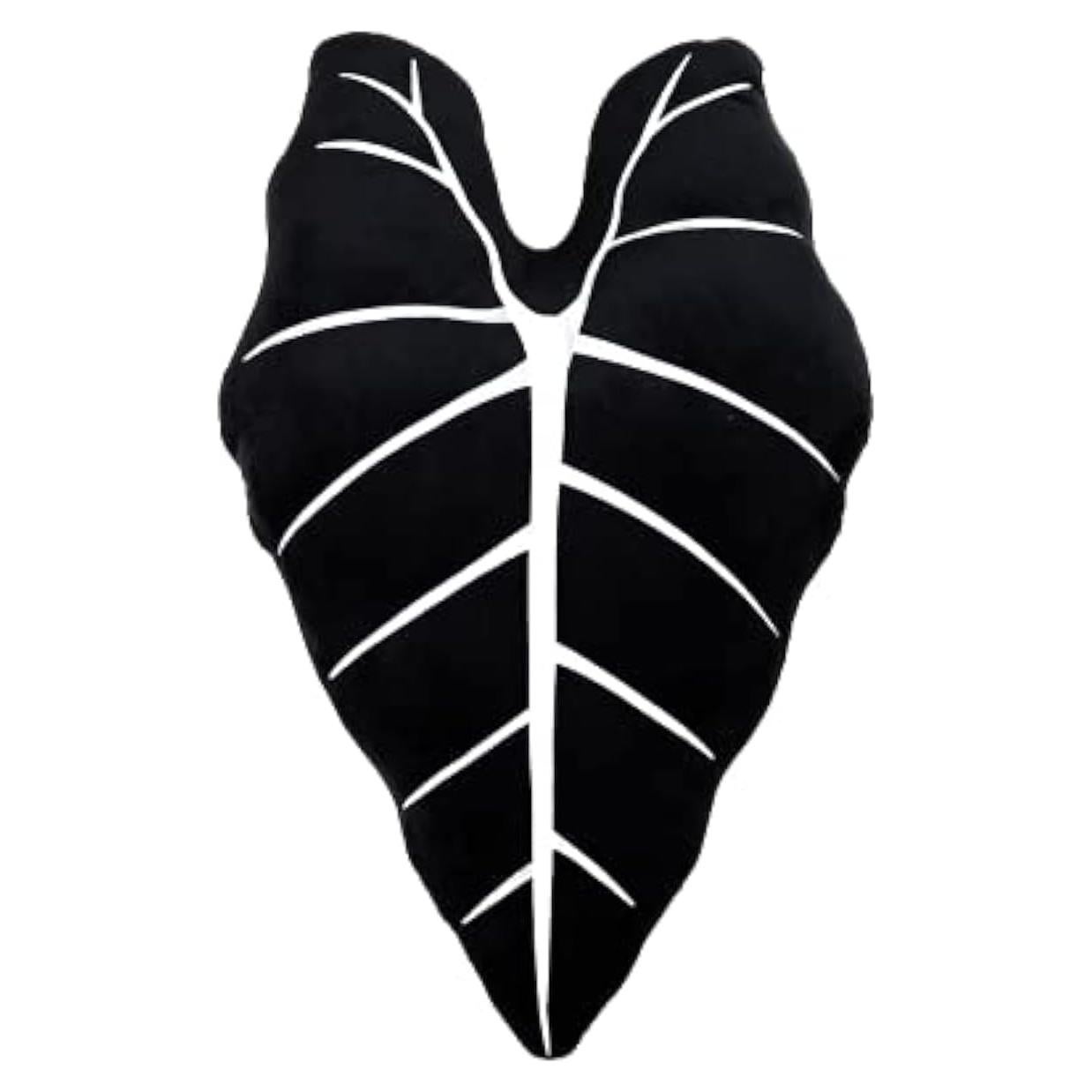 Almohada Decorativa Hoja Alocasia Frydek Co. Filosofía Verde