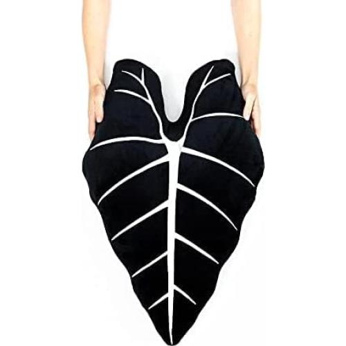 Almohada Decorativa Hoja Alocasia Frydek Co. Filosofía Verde