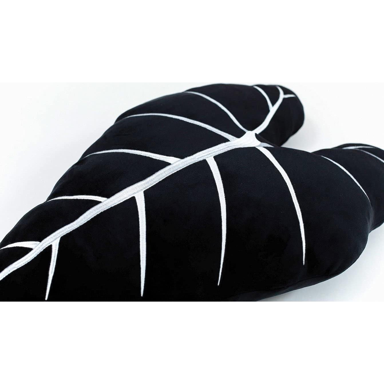 Almohada Decorativa Hoja Alocasia Frydek Co. Filosofía Verde