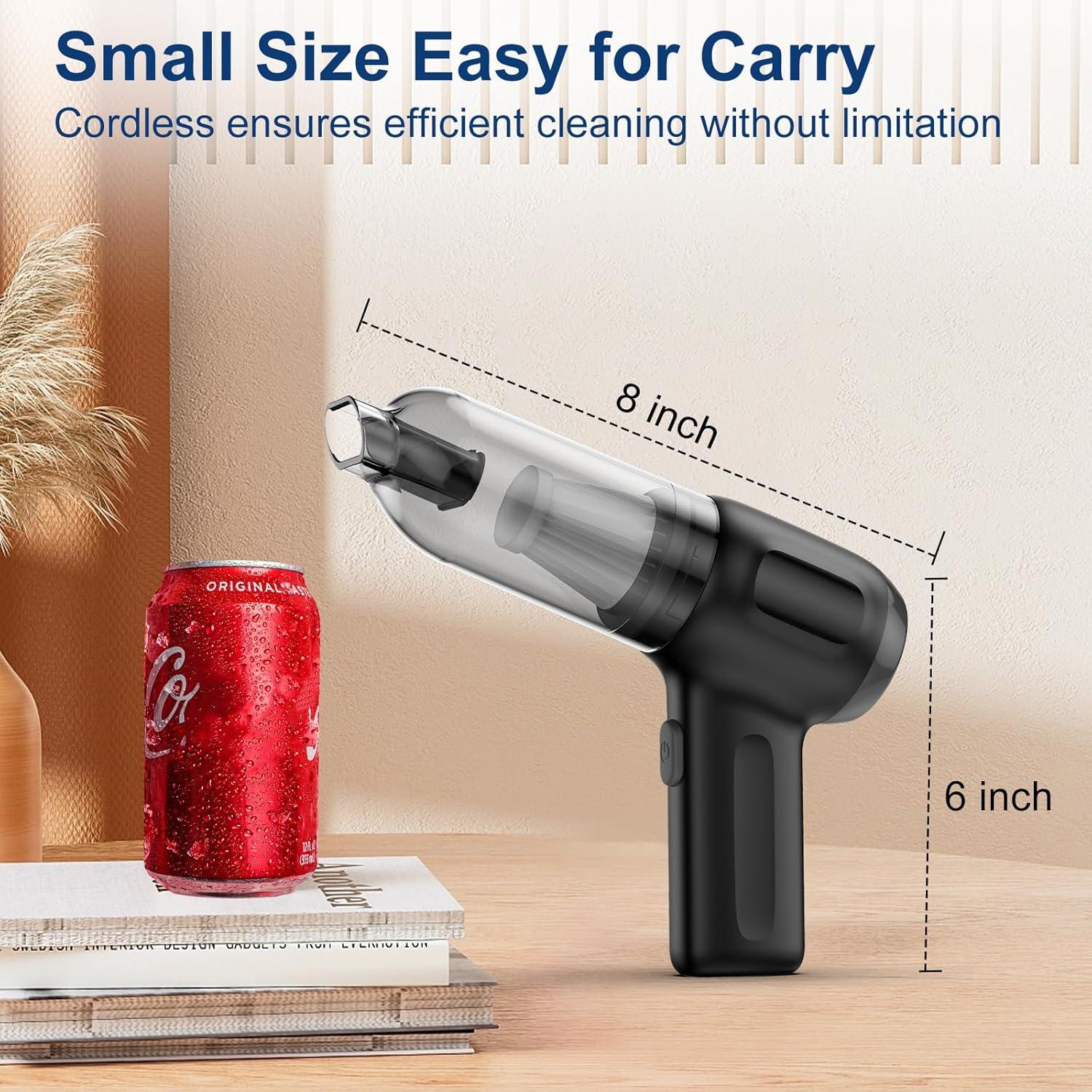 Aspiradora Mini Inalámbrica Fanisic CV103 15000PA 3 en 1