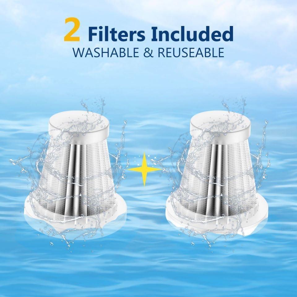 Aspiradora Mini Inalámbrica Fanisic CV103 15000PA 3 en 1