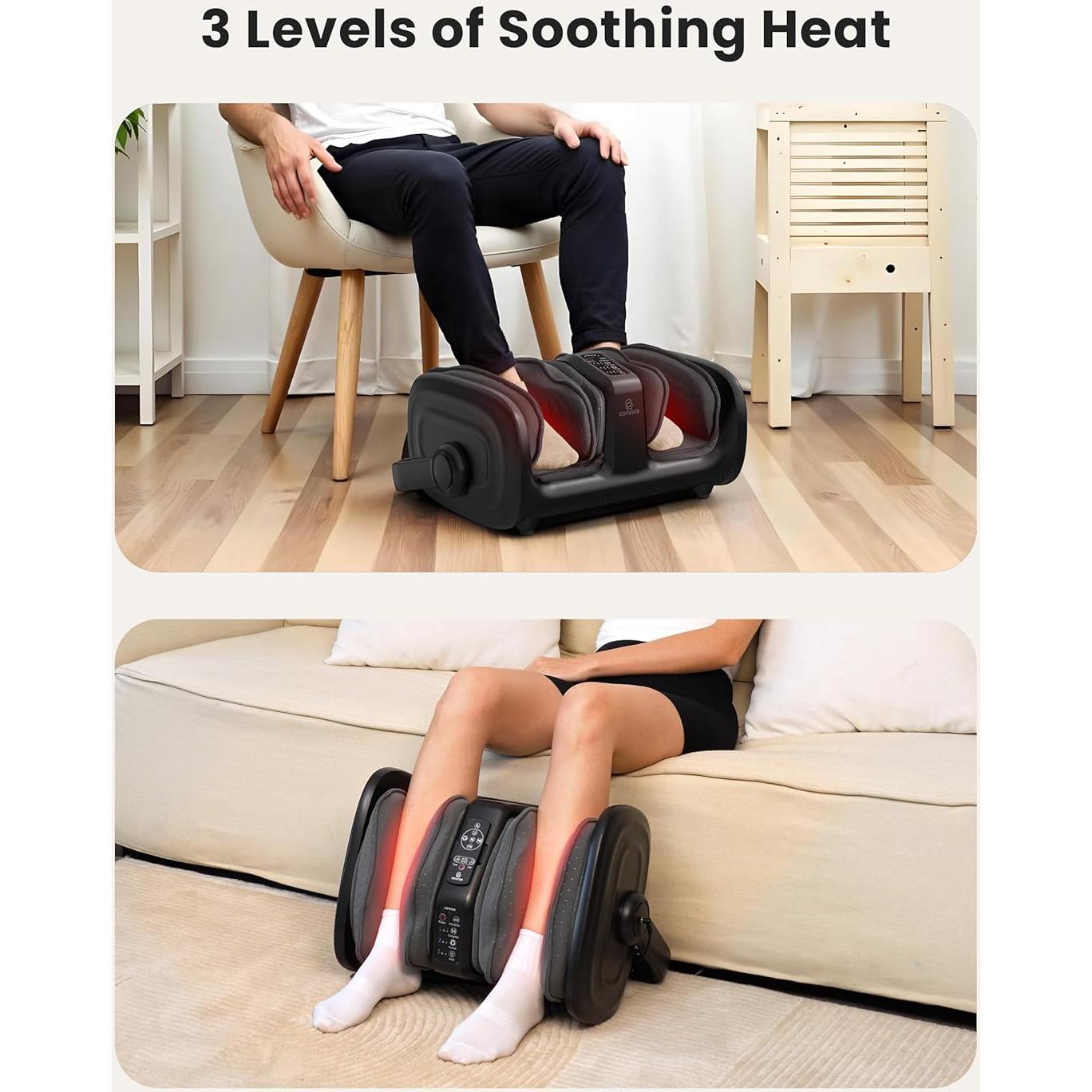 Masajeador de pies y pantorrillas COMFIER CF-5416 con calor