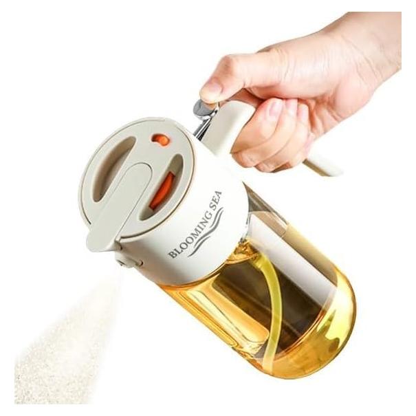 Mister de Aceite Blooming Sea 550ml - Dispensador 2 en 1 Blanco