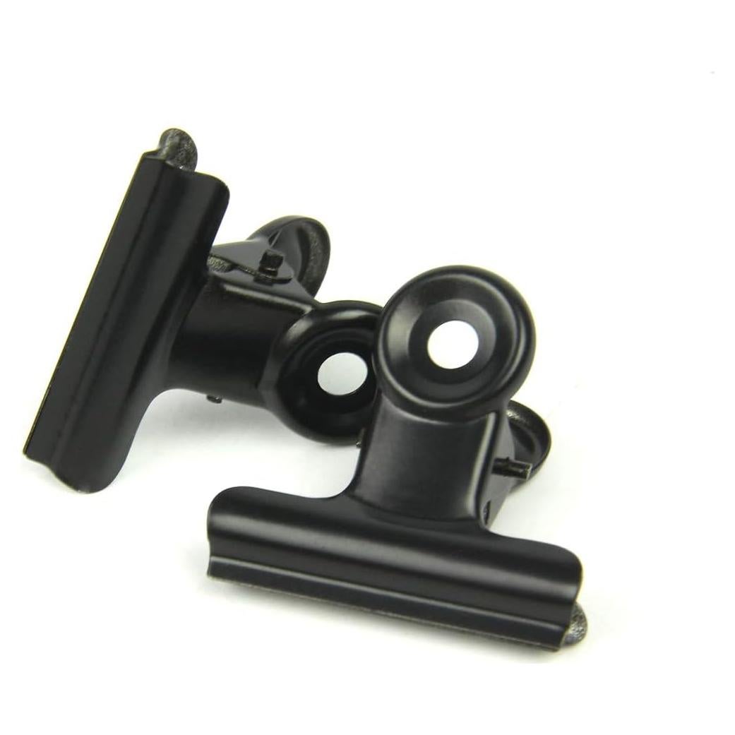 Clips de Metal Coideal Negros 22mm - Paquete de 30 Mini Clips