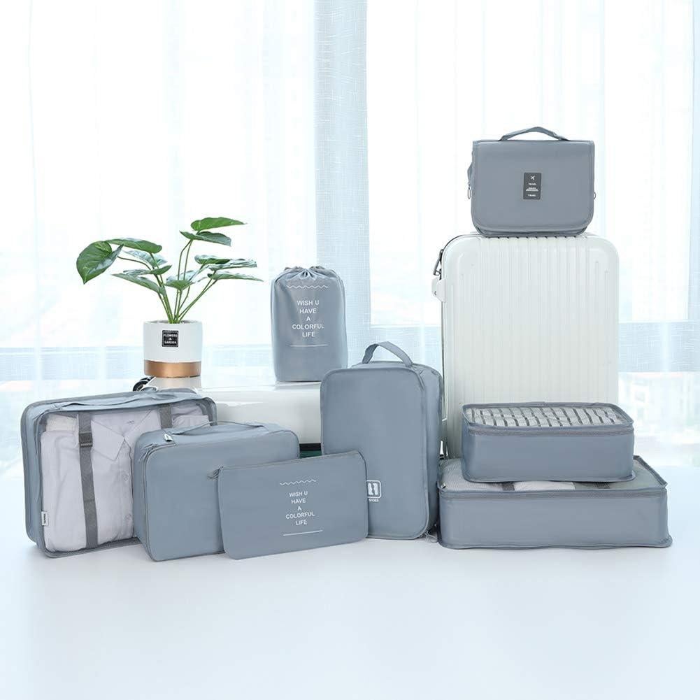 Belsmi 8 Piezas Cubos de Empaque y Bolsa para Zapatos