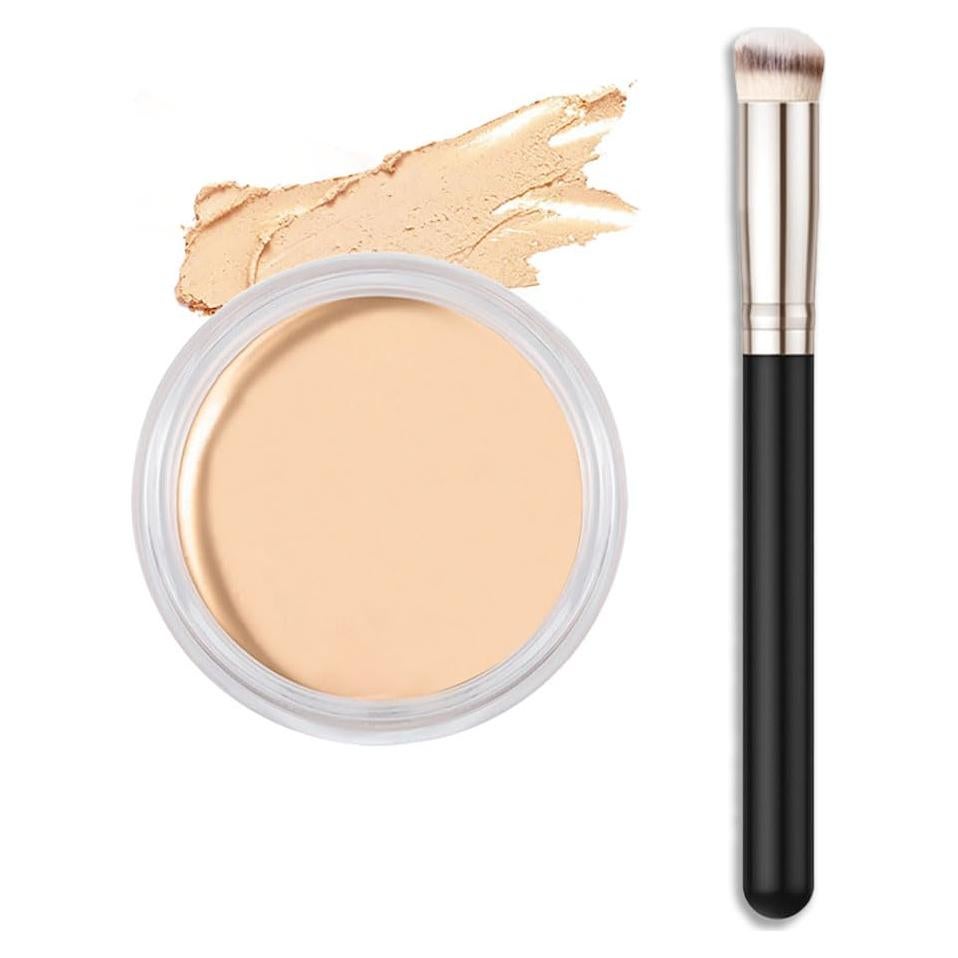 Corrector de Ojeras Kaely Cream Pot 7.87g Color 01 Chantilly