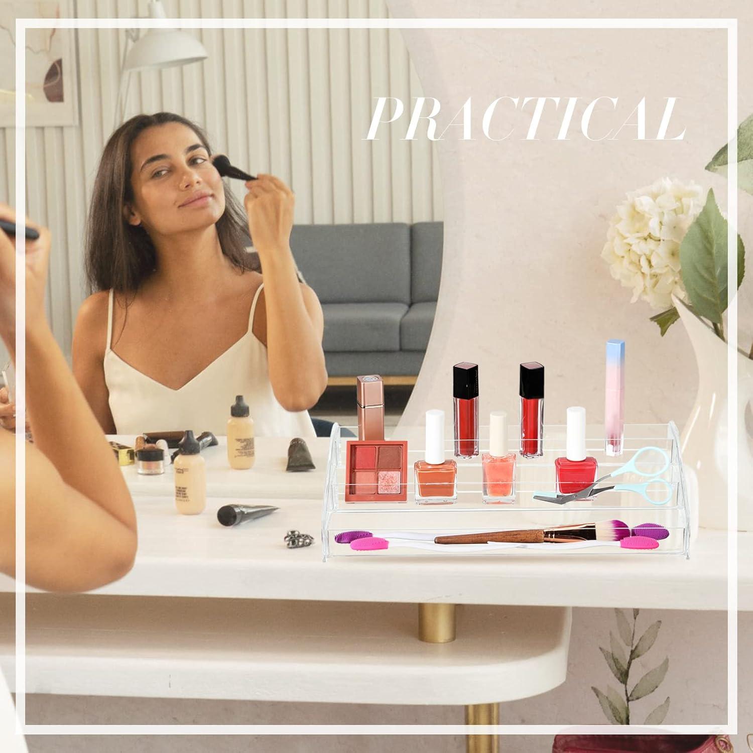 Organizador Acrílico Jetec para Gafas y Cosméticos - 2 Pcs