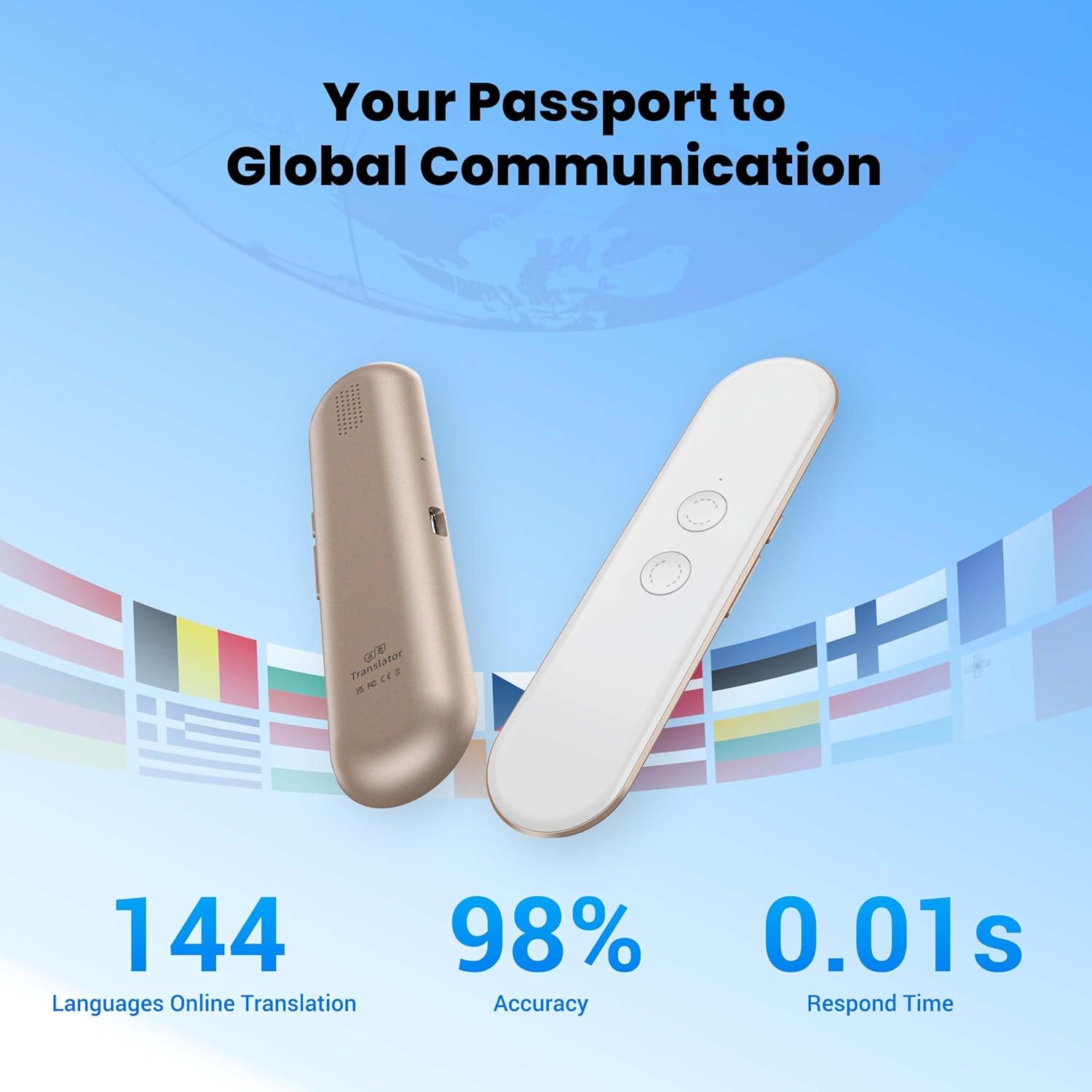 Traductor de Idiomas ANFIER G9 AI - 144 Idiomas, Offline 11