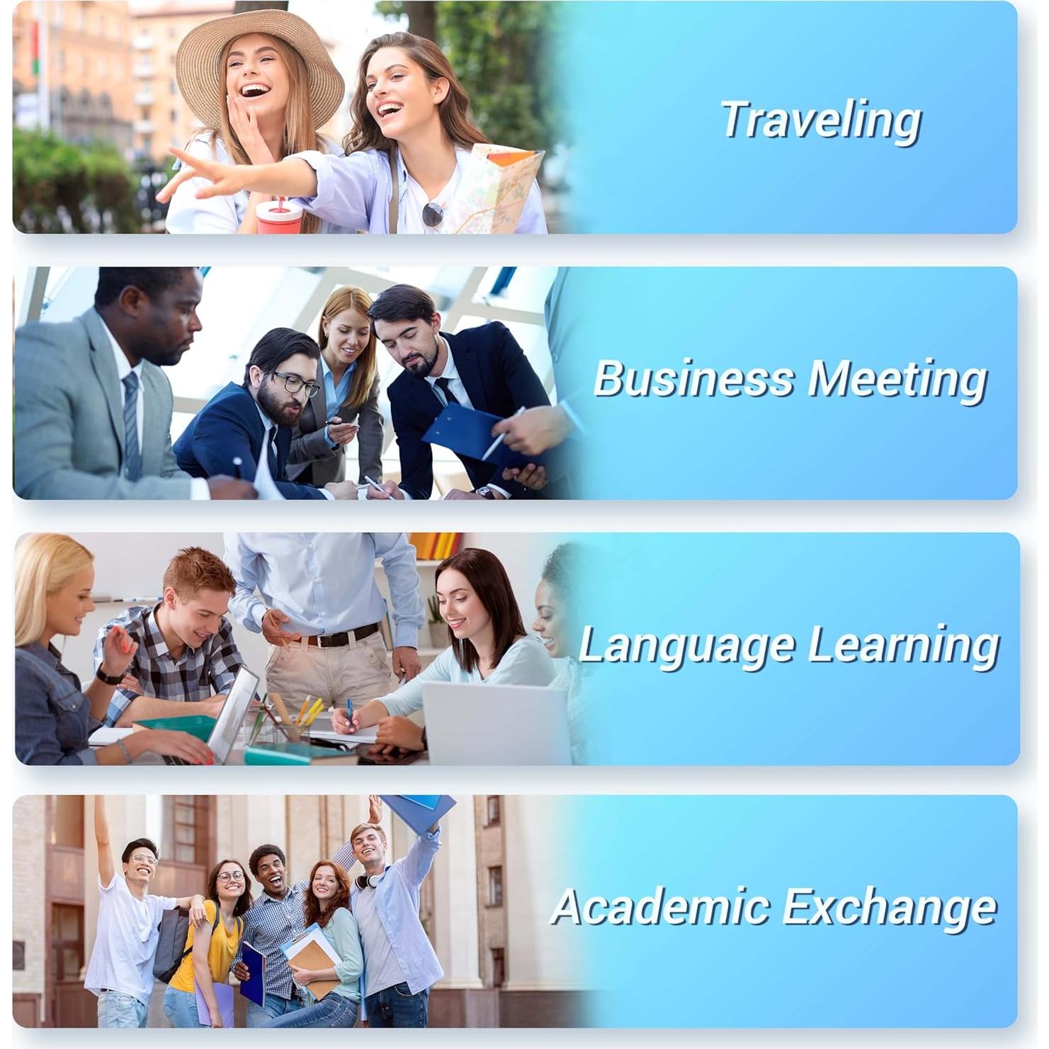 Traductor de Idiomas ANFIER G9 AI - 144 Idiomas, Offline 11