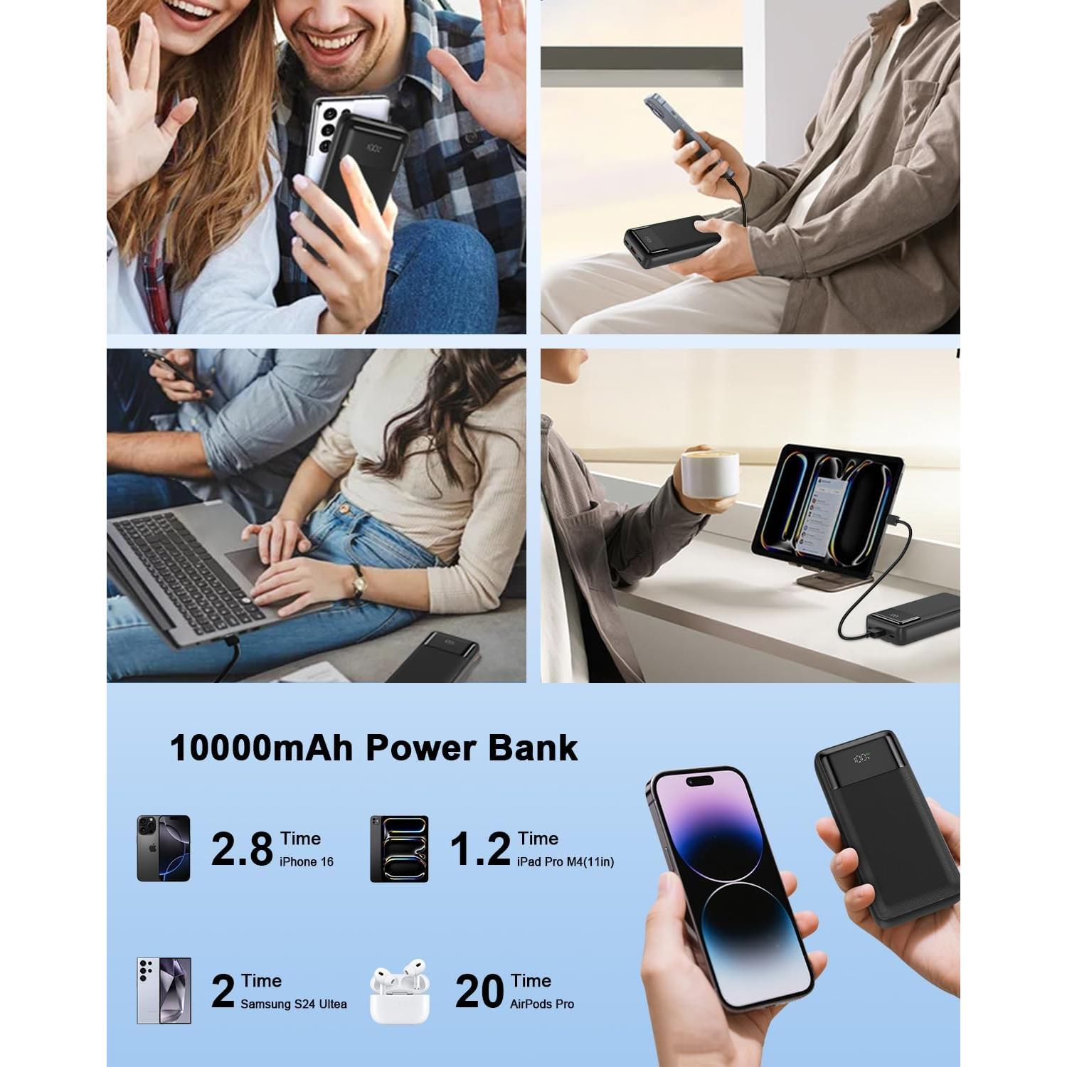 Banco de Energía 20000mAh DongGuan Carga Rápida 22.5W