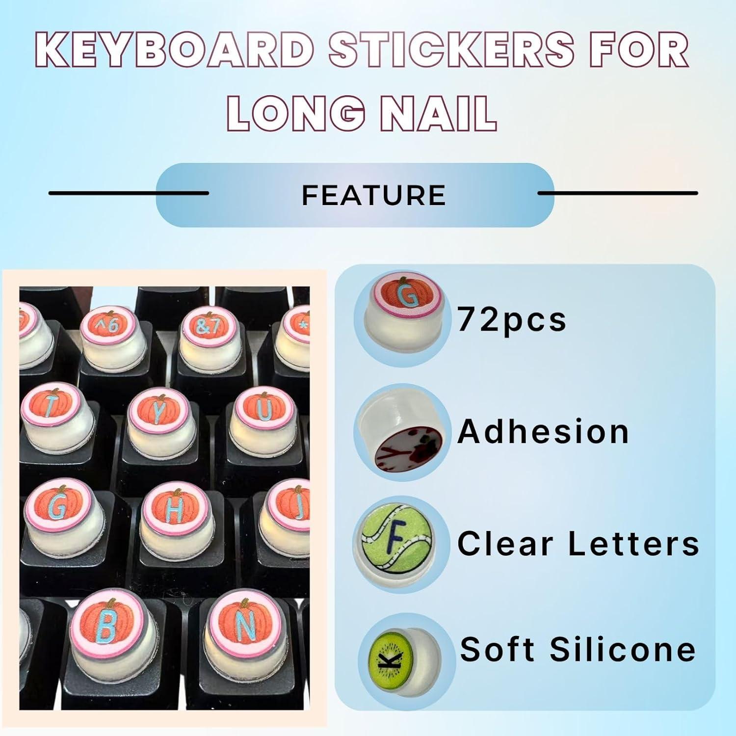 Burbujas de Teclado Silicona LikoSpark 72pcs Kiwifruit