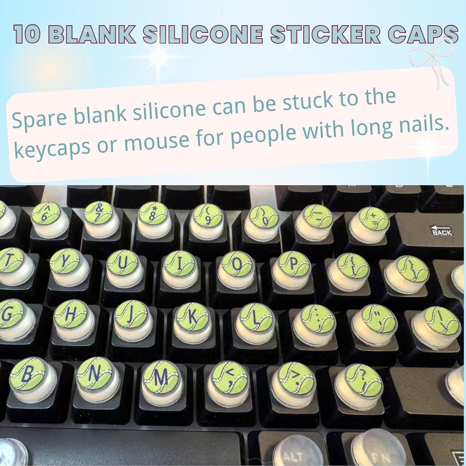 Burbujas de Teclado Silicona LikoSpark 72pcs Kiwifruit