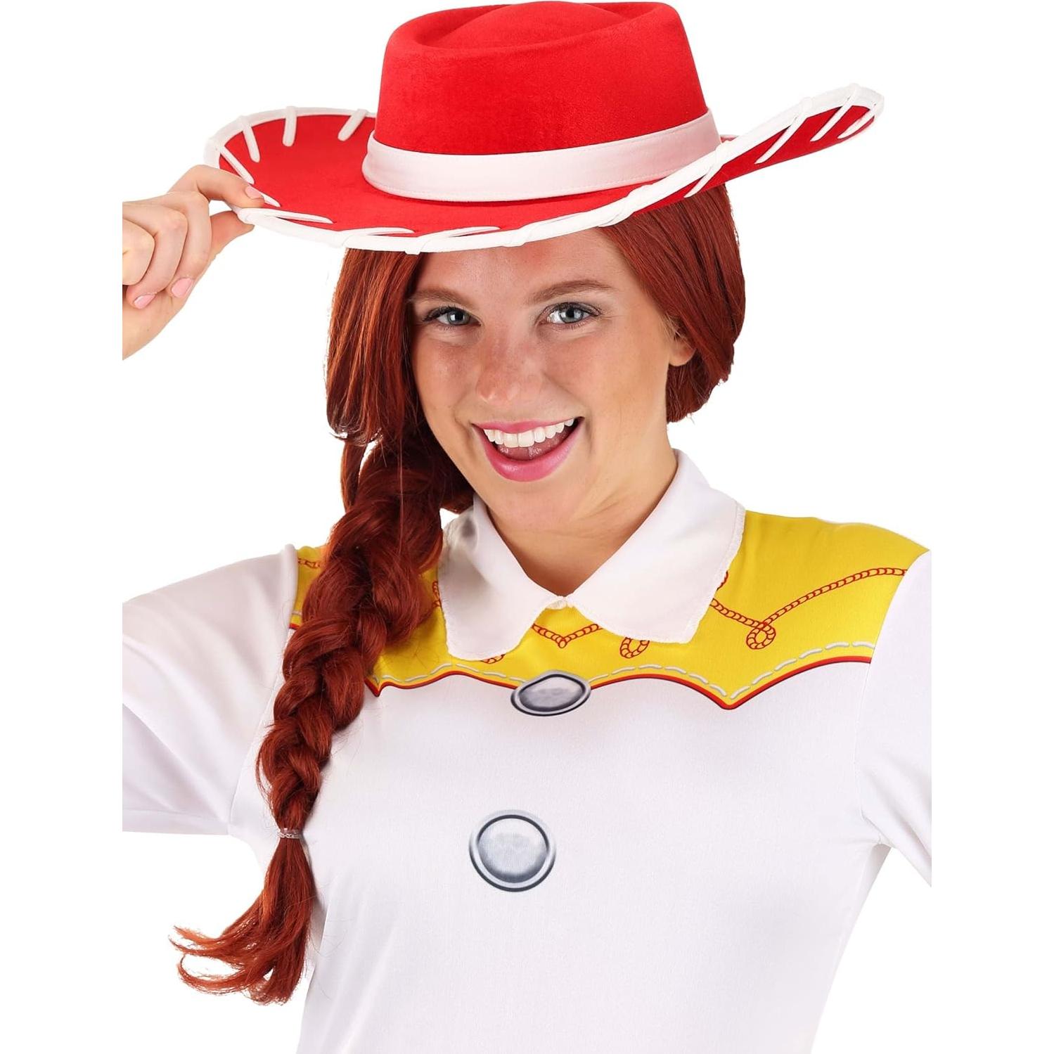 Sombrero de Jessie Disney Toy Story - Terciopelo Rojo Adulto