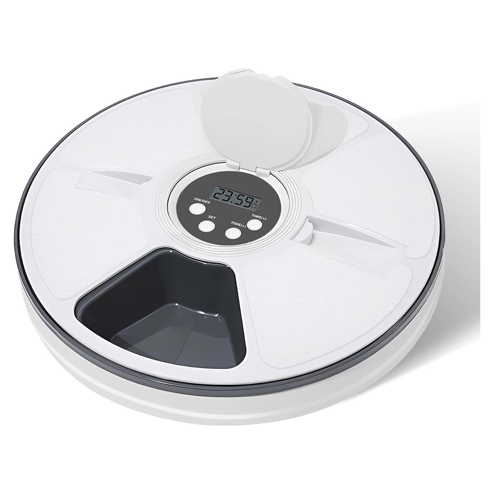 Dispensador Automático de Comida Fuxopo para Gatos 6 Porciones