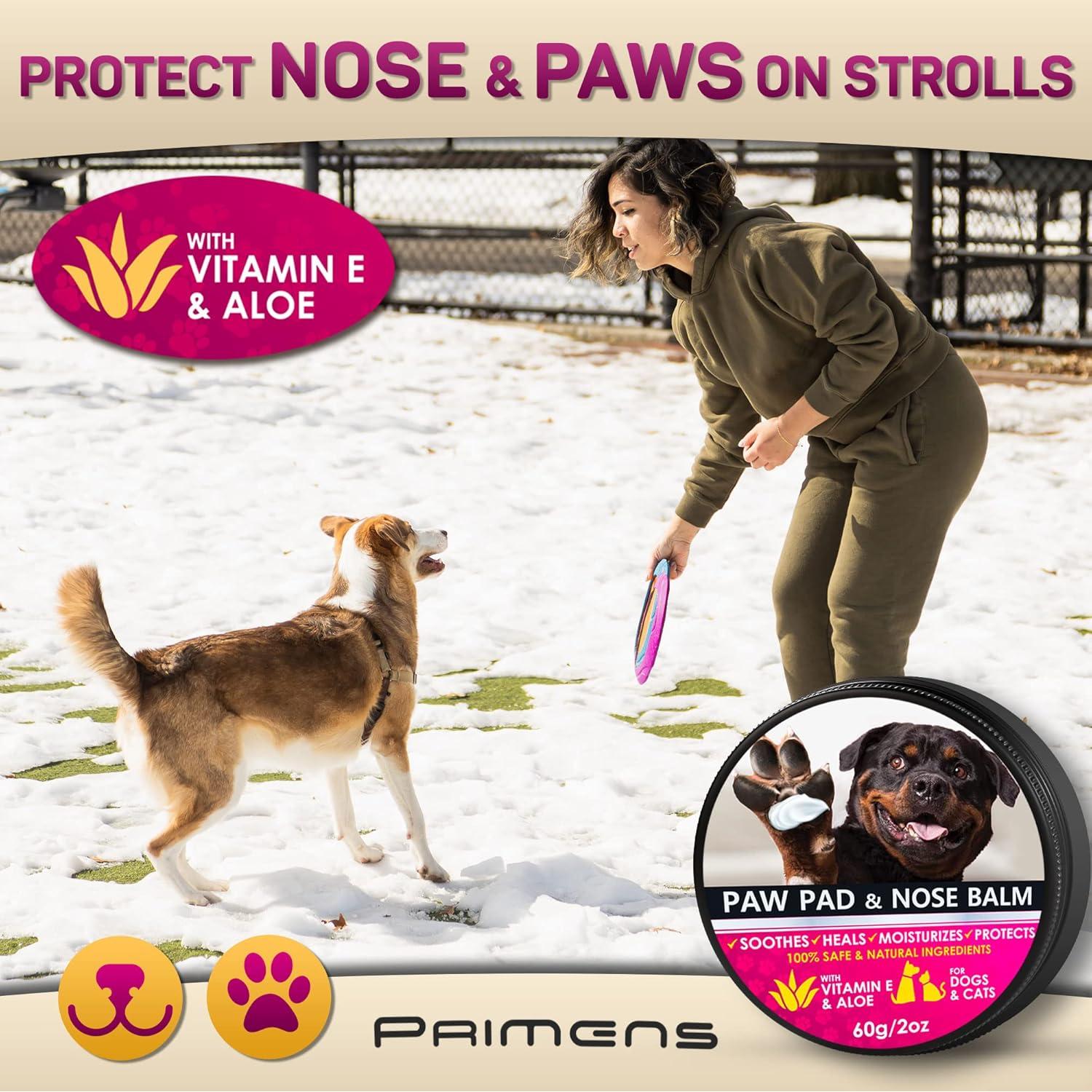 Bálsamo para patas de perro Primens 56.7g - Hidratante seguro