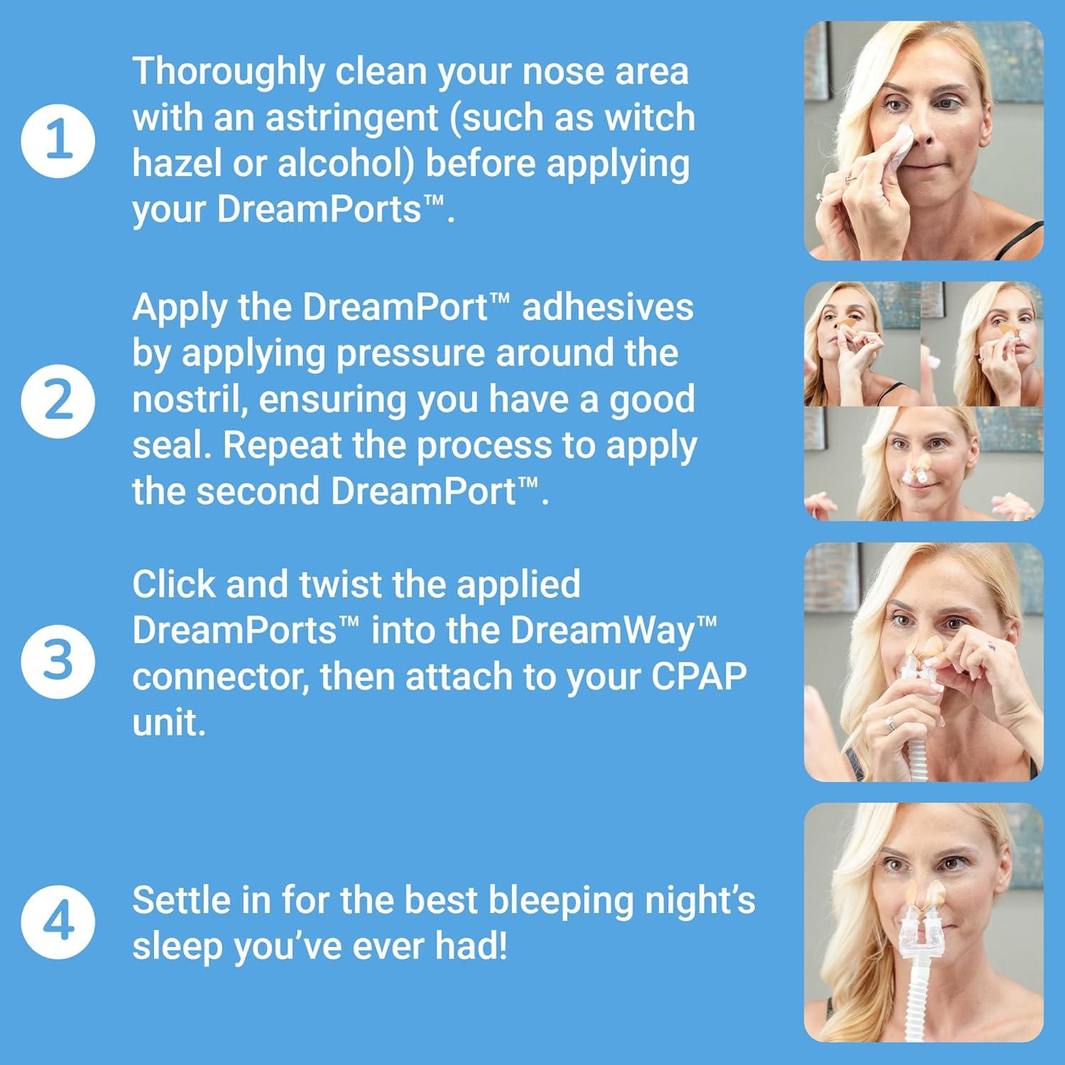 Kit de Conector CPAP Bleep DreamWay | Alternativa Sin Máscara