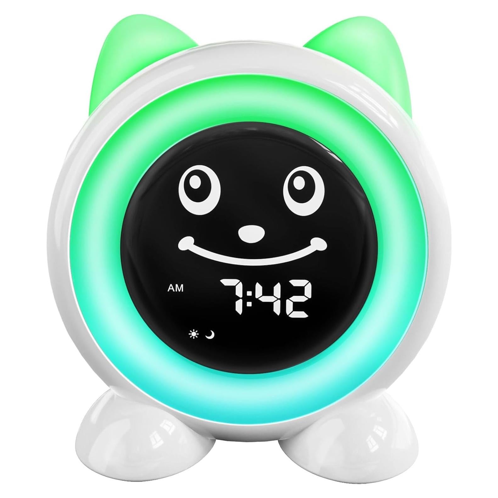 Reloj Despertador Infantil I·CODE A100 con Luz Nocturna