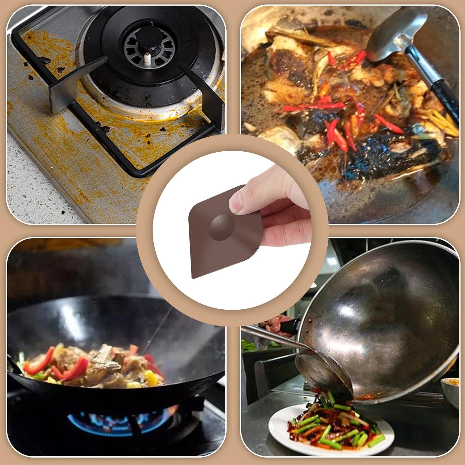 20 Raspadores de Sartén de Nylon Antideslizantes YMKWZ