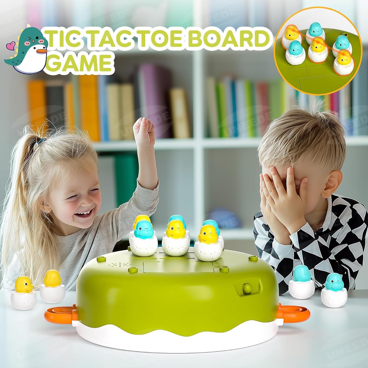 UNEEDE 4 en 1 Juguete de Dinosaurios para Niños