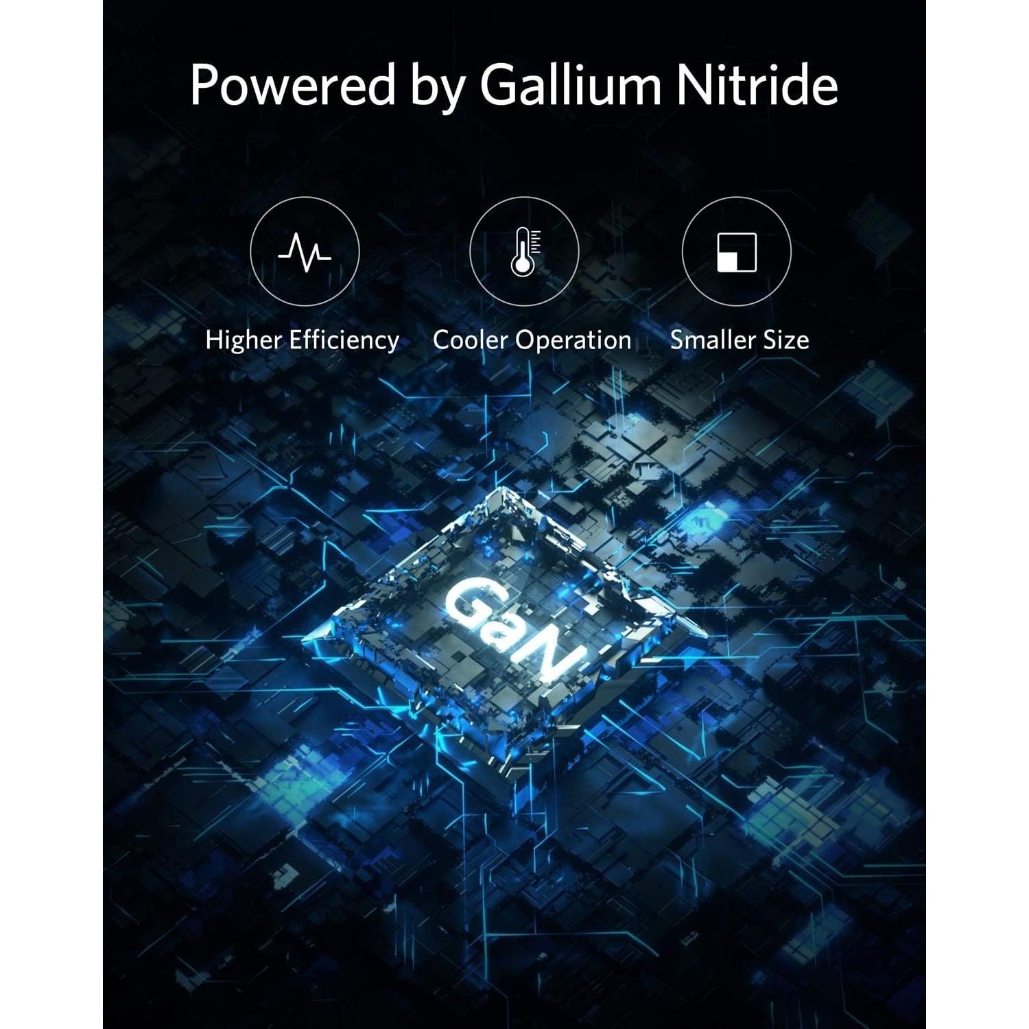 Cargador Anker 60W PowerPort Atom III USB-C y USB-A