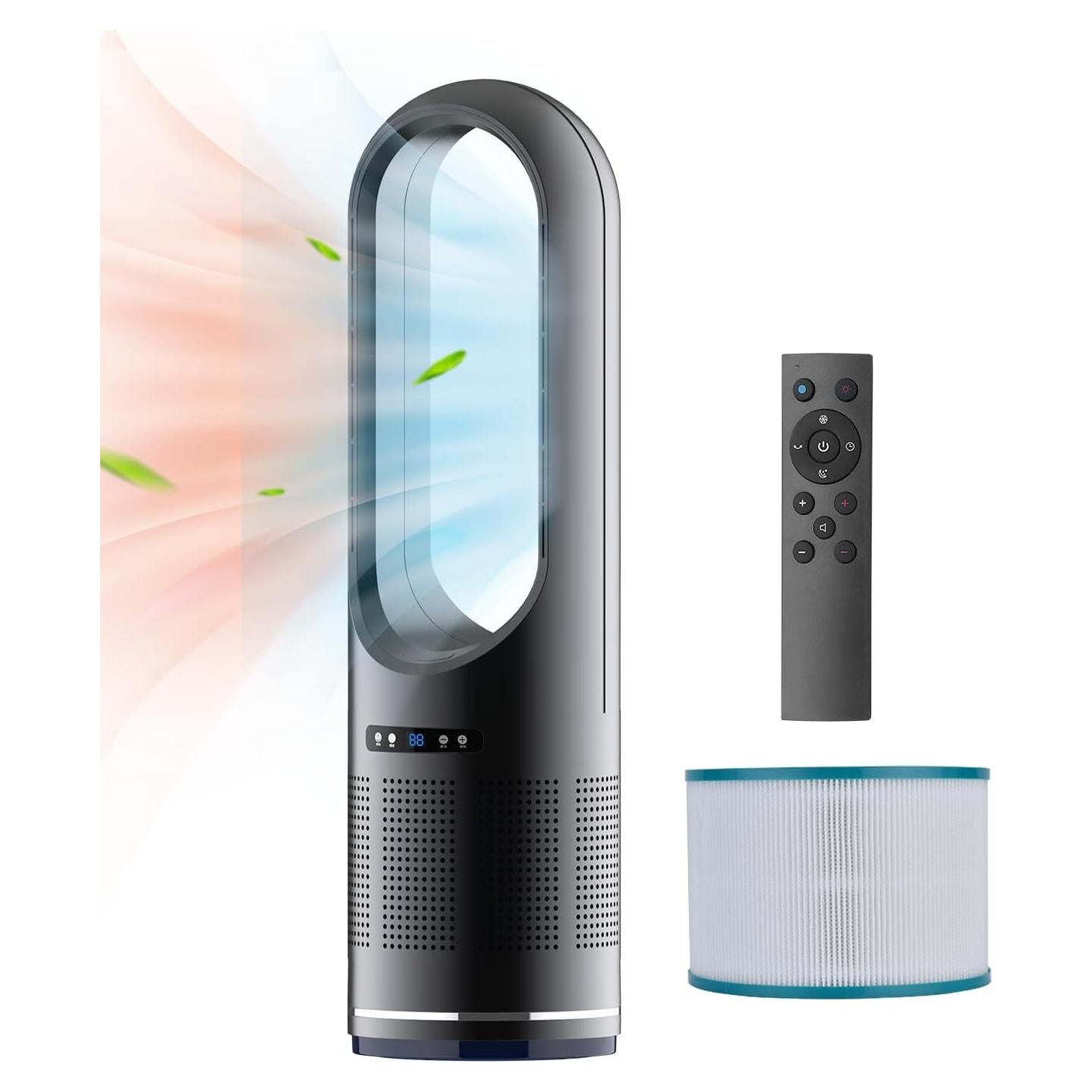 Ventilador Torre Faryuan 80° Oscilante HEPA 6.15 kg