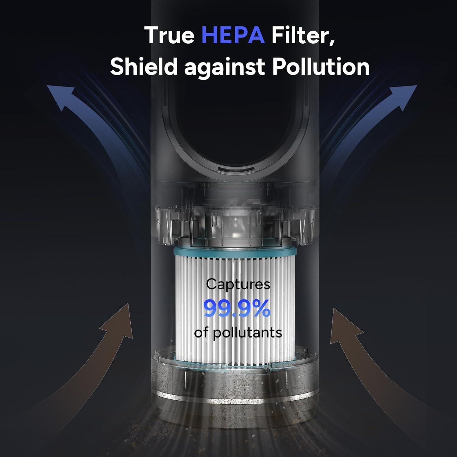 Ventilador Torre Faryuan 80° Oscilante HEPA 6.15 kg