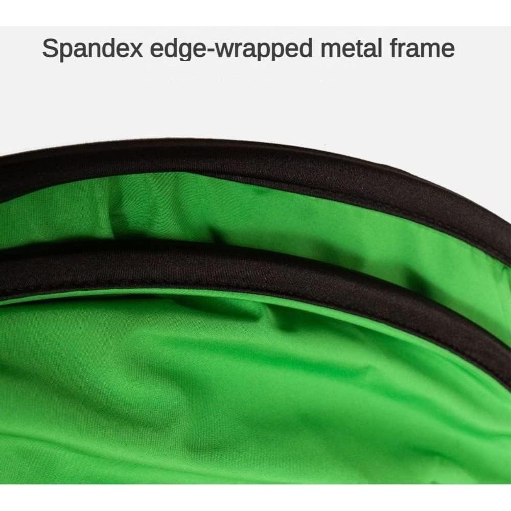 Fondo de Webcam Plegable Daugerlarss 149,86 cm Verde Azul