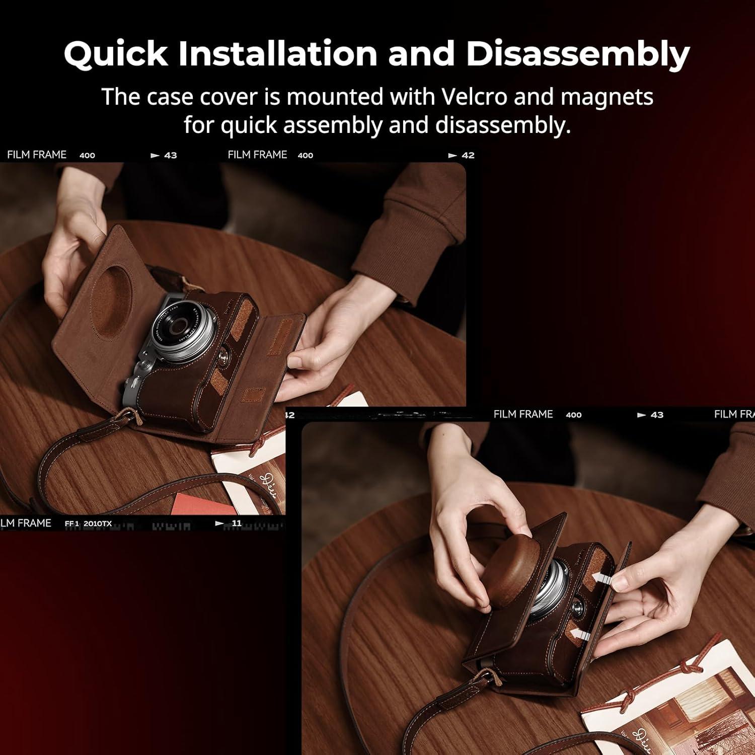 Funda de Cuero SMALLRIG para FUJIFILM X100VI - 4558