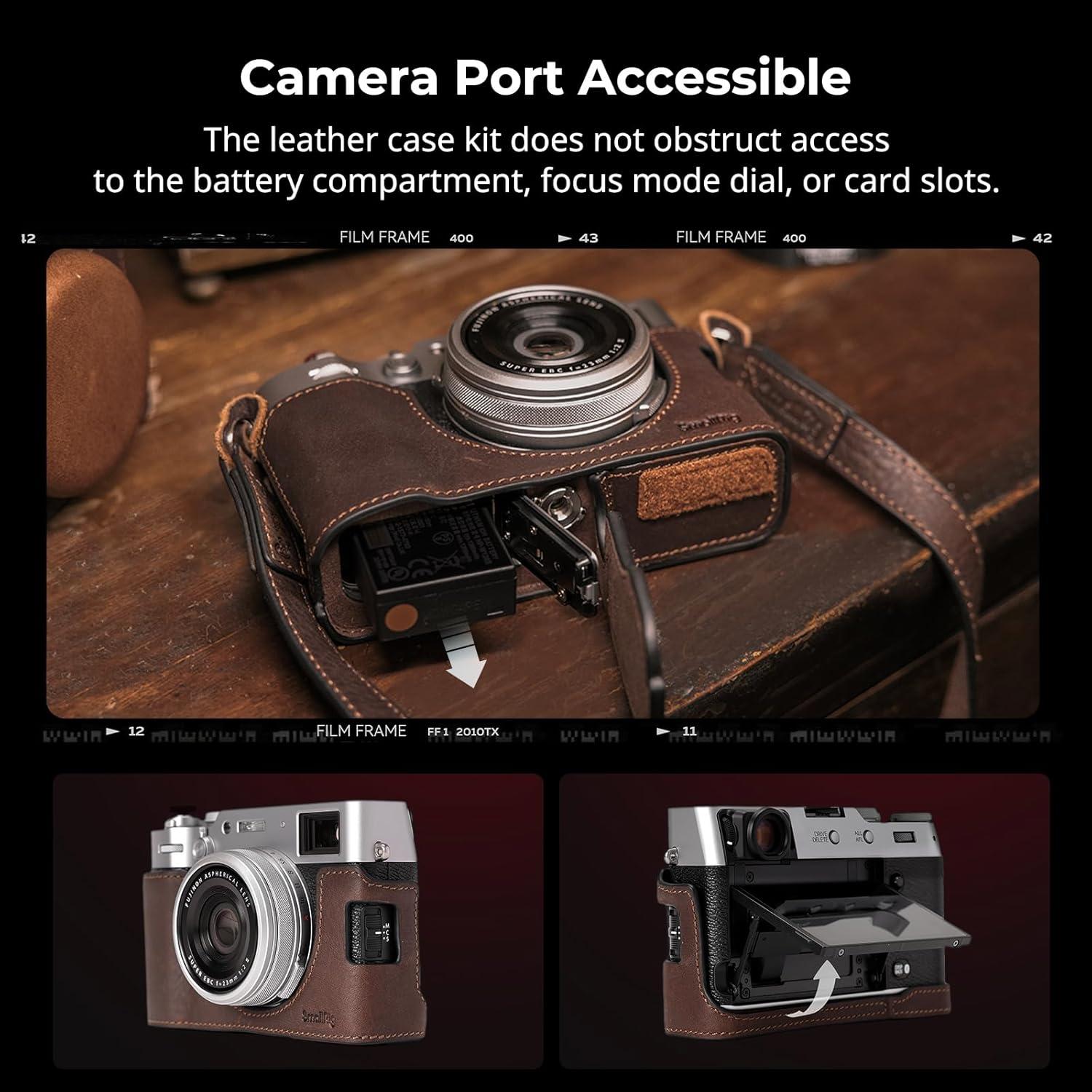 Funda de Cuero SMALLRIG para FUJIFILM X100VI - 4558