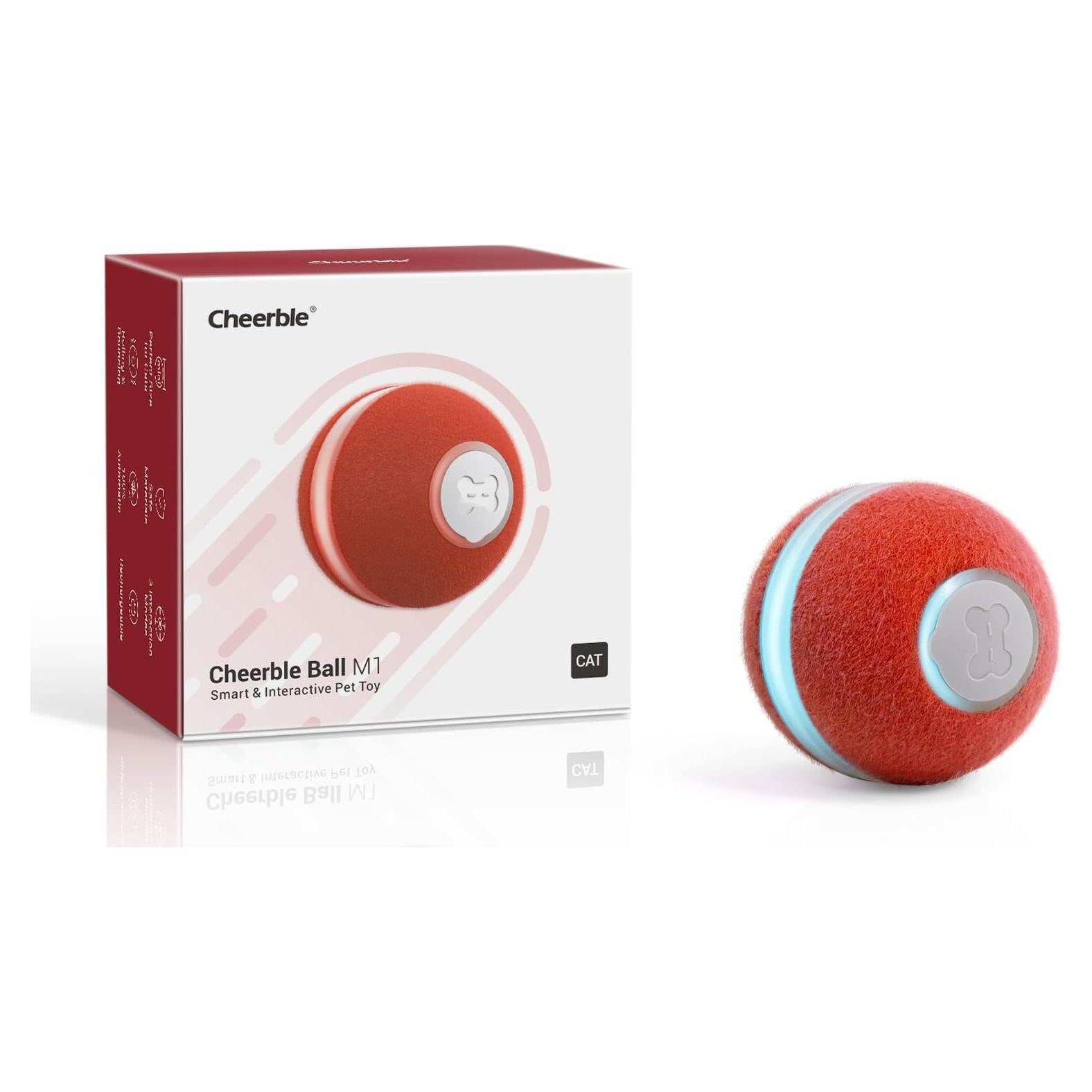 Juguete Interactivo para Gatos Cheerble C0419 Rojo 3 Modos