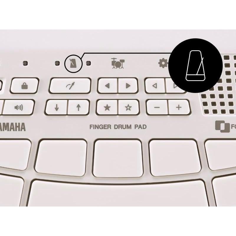 Yamaha Pad de Batería Finger FGDP-30 18 Pads Ergonómicos