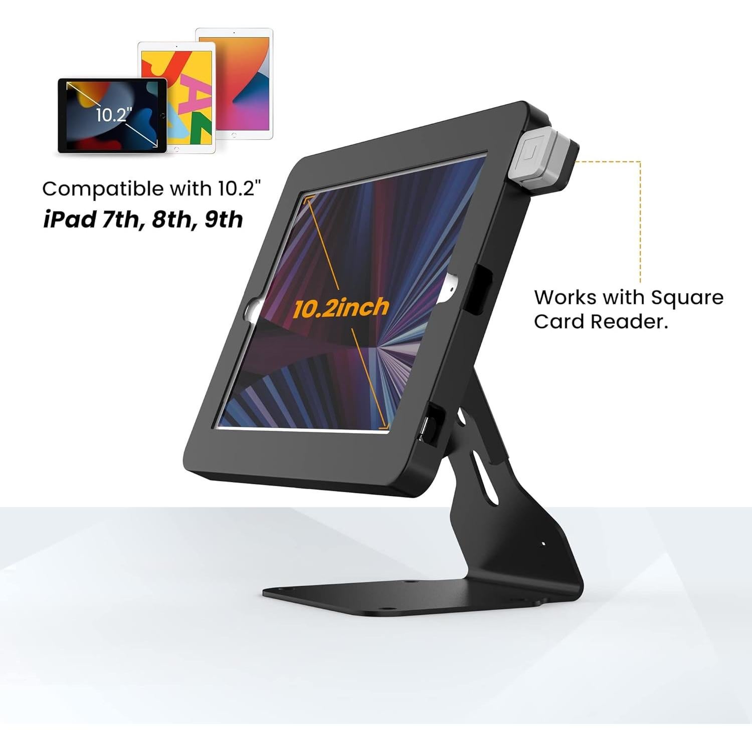 Soporte para Tablet BEELTA iPad 10.2" Gen 7 8 9 Antirrobo