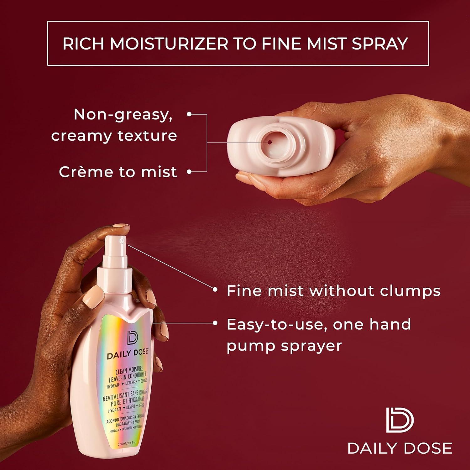 Acondicionador Sin Enjuague Daily Dose 250ml Hidratante Vegano