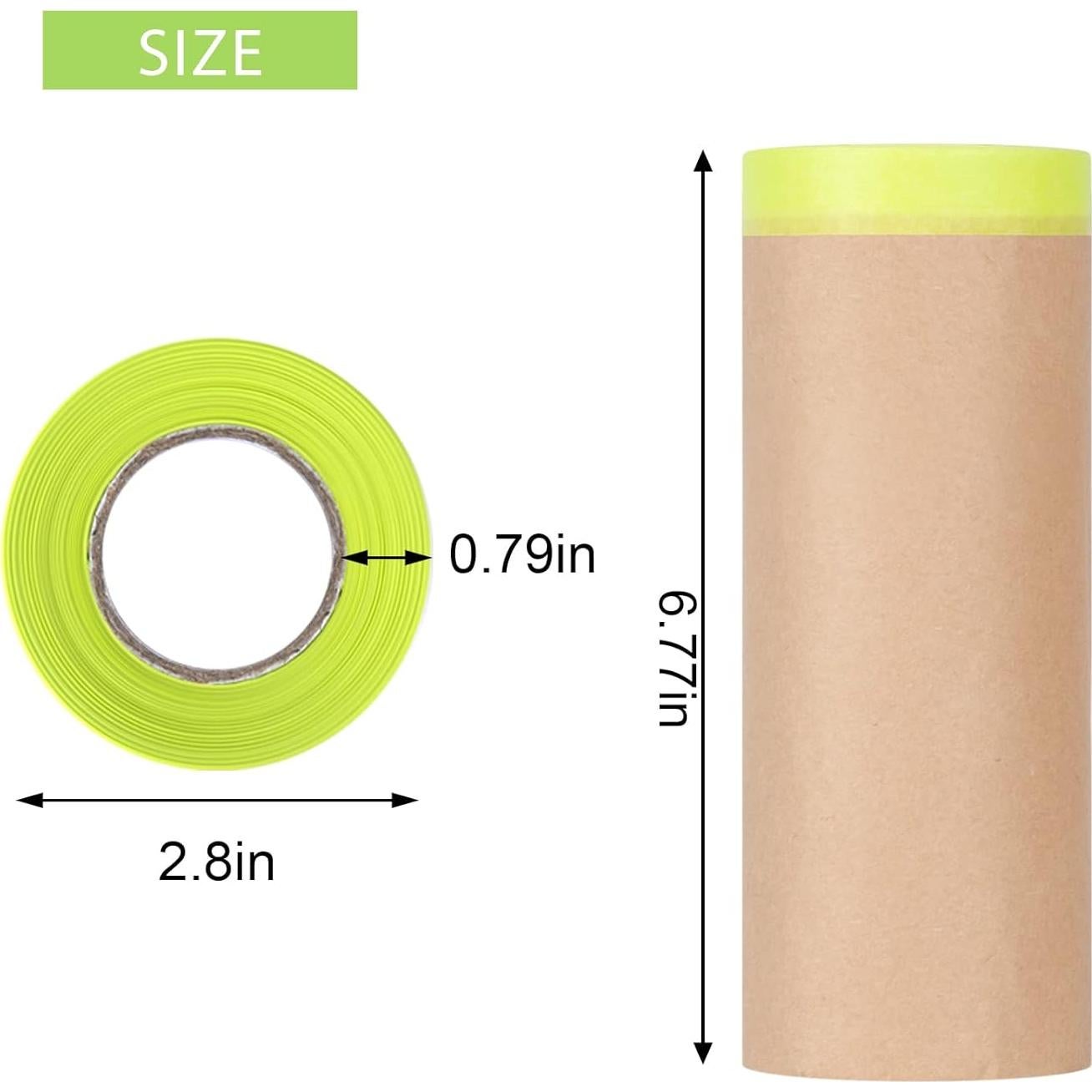 Cinta de Enmascarar VECOPE 30.48cm x 15.24m para Pintura