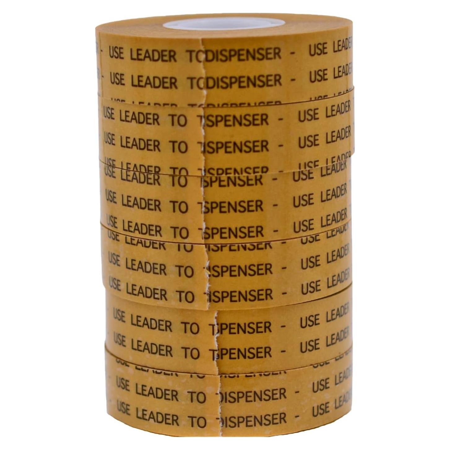 Cinta ATG WOD 1/2" x 33 m - Paquete de 6 Rollos Libre de Ácido