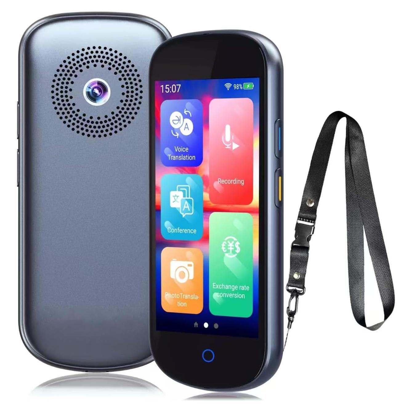 Traductor de Idiomas SKARA 2025, 137 Idiomas, 4" HD