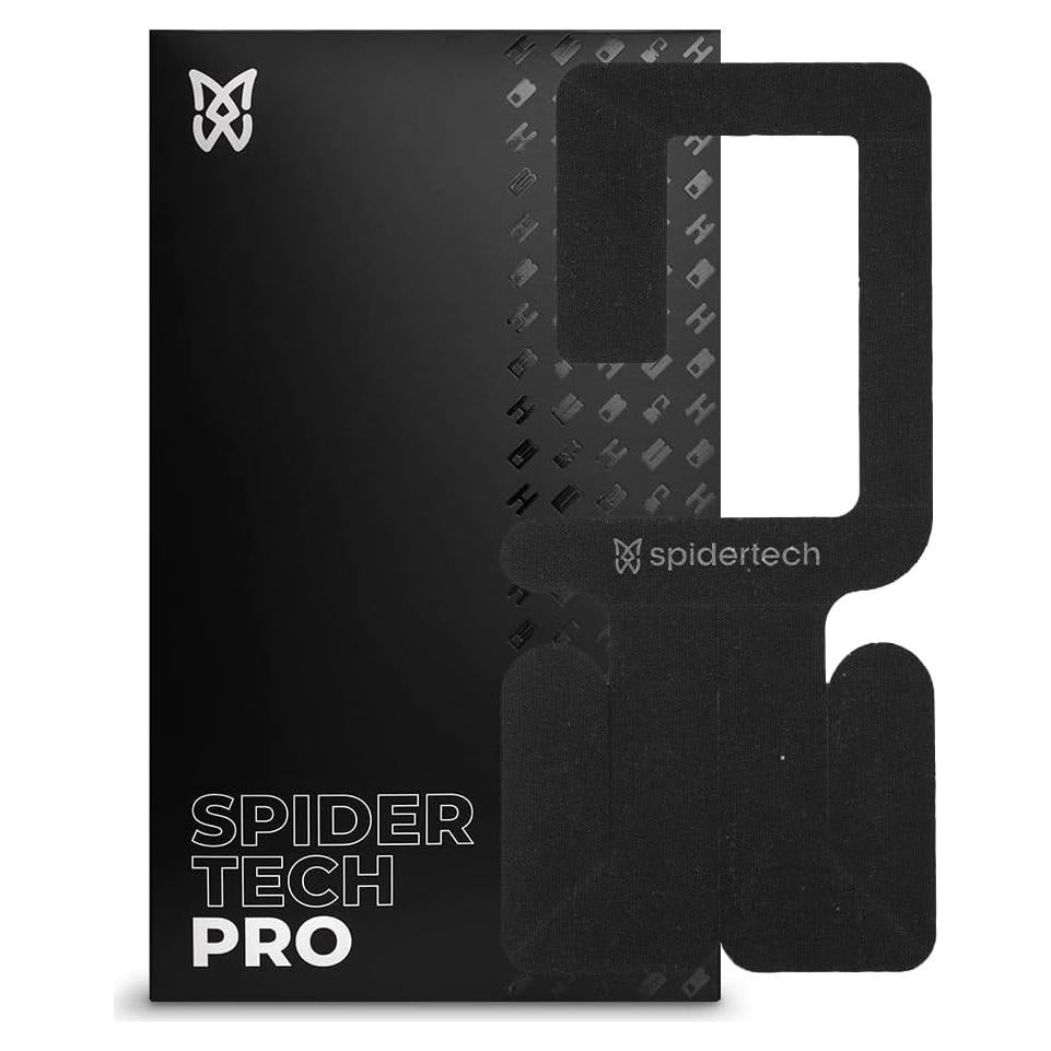 Cinta Kinesiológica Pre-Cortada Spidertech para Hombro Negro