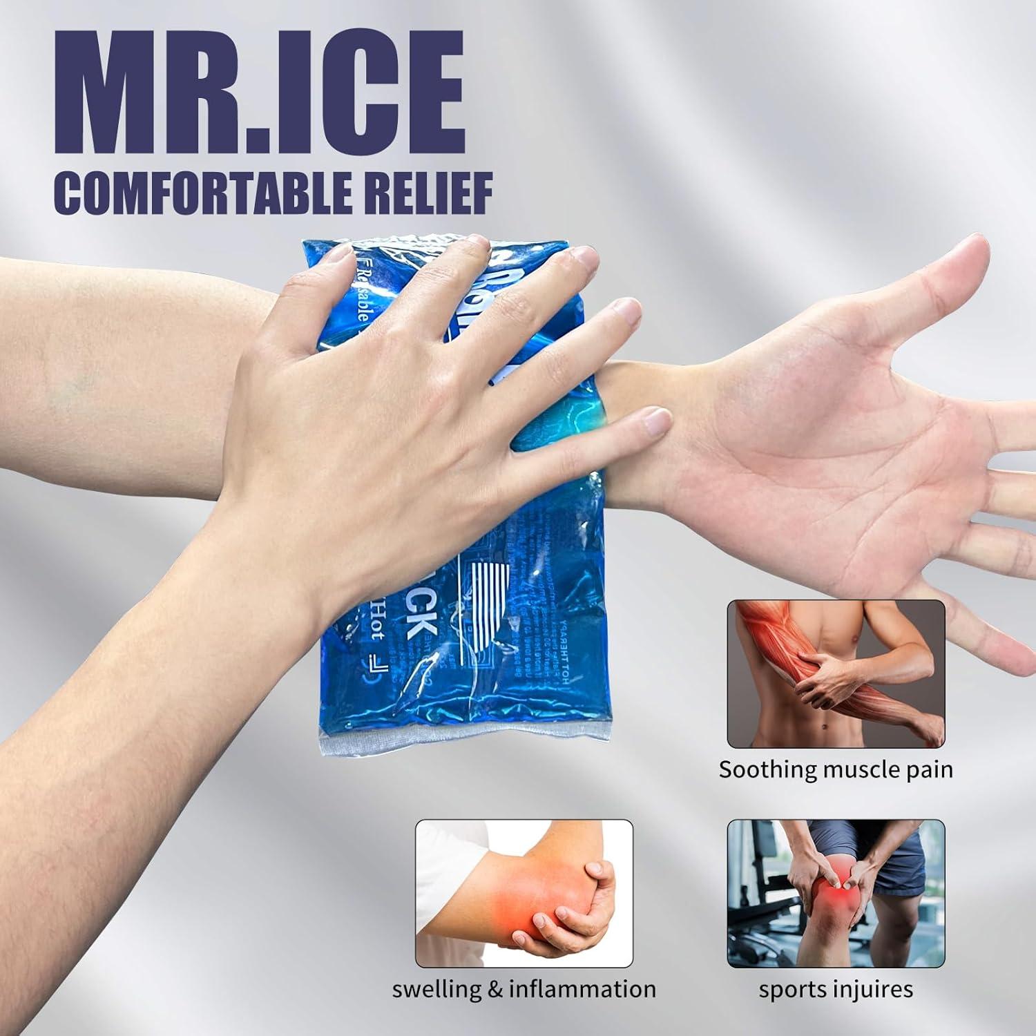 Paquetes de Hielo de Gel MR.ICE 2 Unidades 24.4x10.9 cm