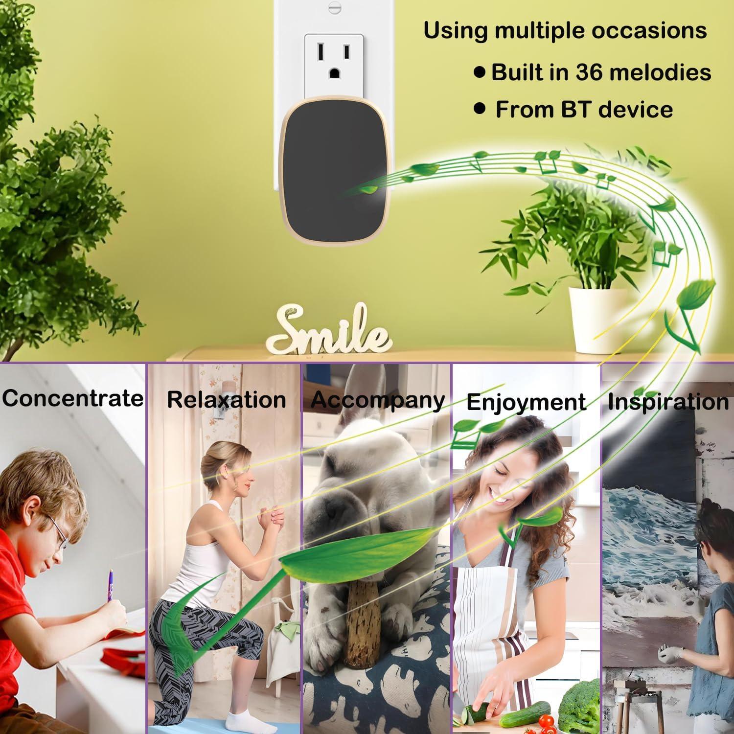 Máquina de Ruido Blanco UNIONOW, 36 Sonidos Relajantes, Portátil