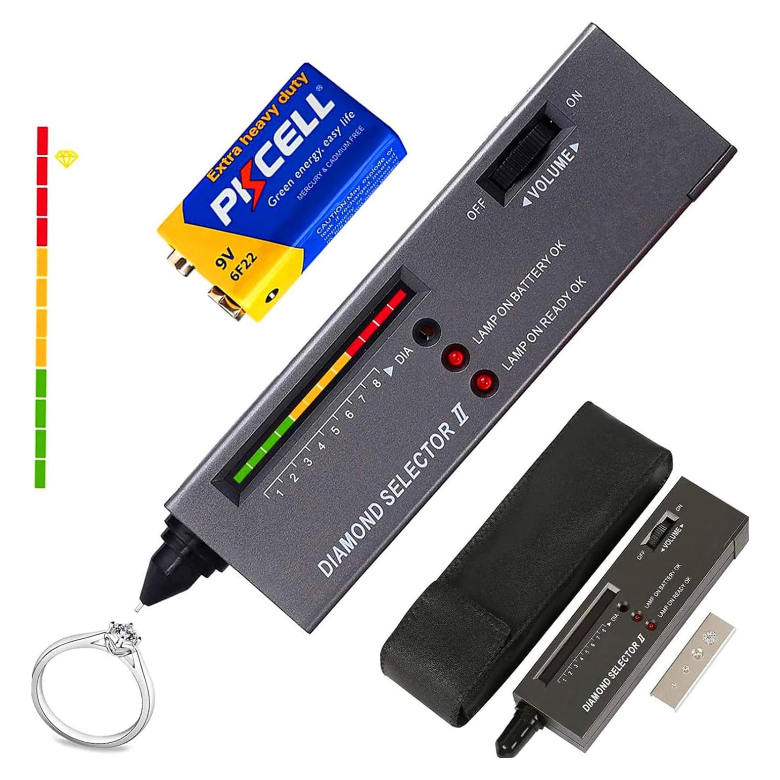 Probador de Diamantes Hqdz-td Profesional con Batería 9V