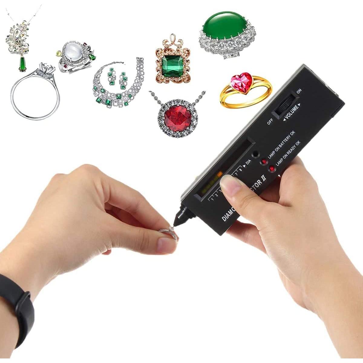 Probador de Diamantes Hqdz-td Profesional con Batería 9V