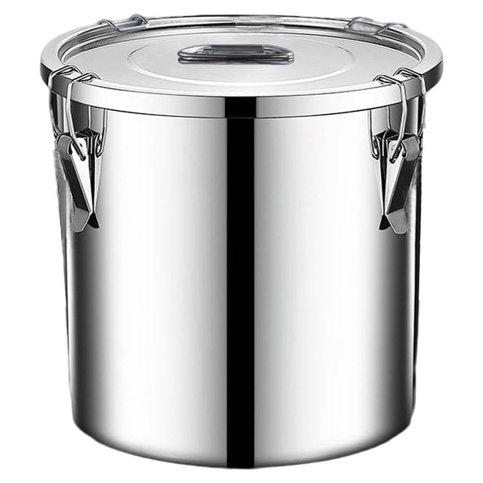 Contenedor de Almacenamiento Hermético Verdeho 6L Acero Inoxidable