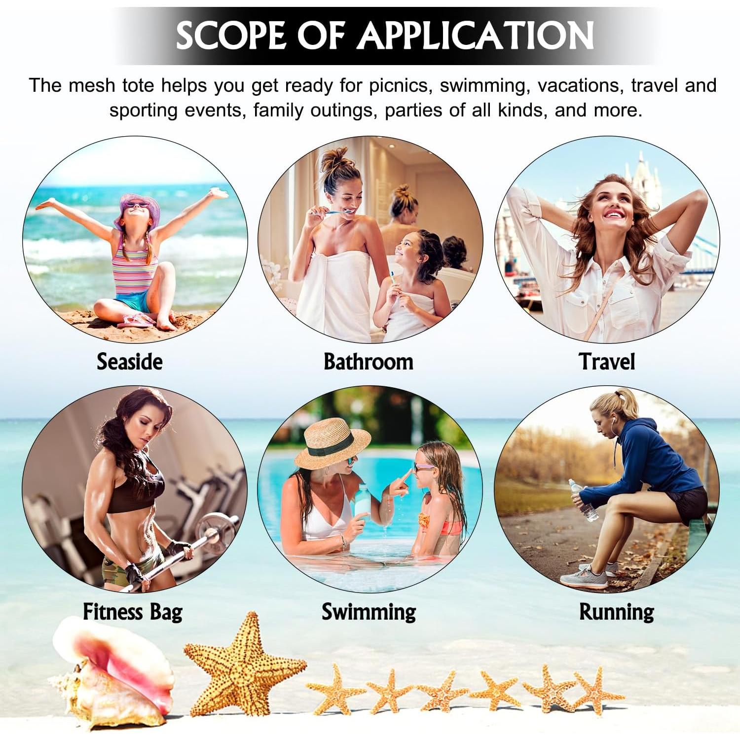 Caddy de Ducha Portátil Ayieyill 28x24 cm Negro 2 Pcs