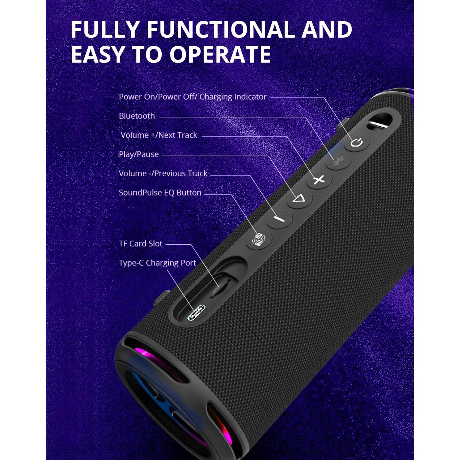 Altavoz Bluetooth Tronsmart T7 Lite 24W Impermeable IPX7