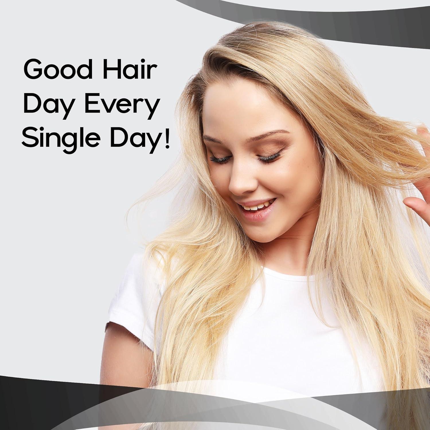 Cepillo Desenredante Herstyler Negro para Cabello Grueso