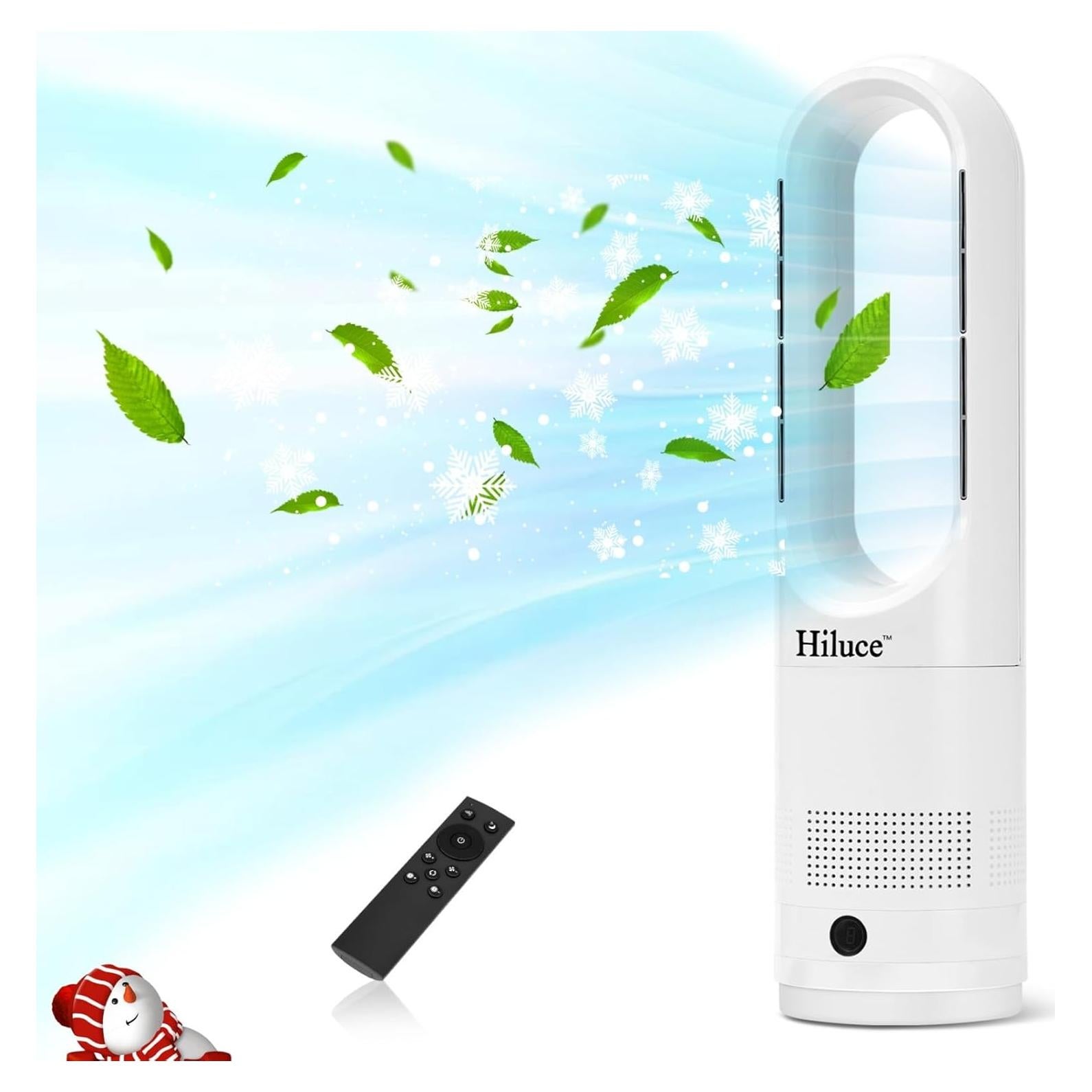 Ventilador de Torre Sin Aspas Hiluce AM-018 56cm 30dB 8 Velocidades