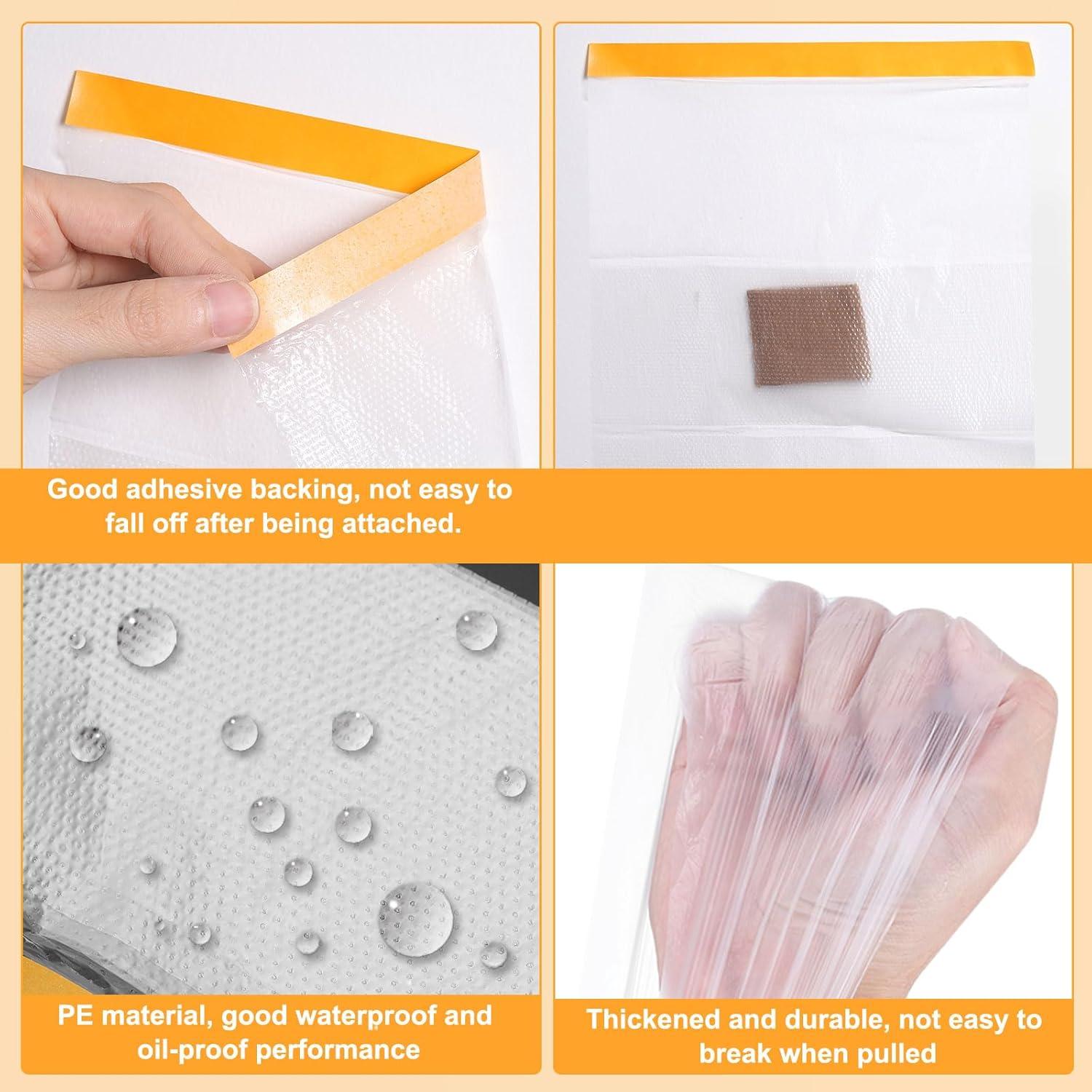 Película de Enmascarar HARFINGTON 10m x 110cm Doble Adhesiva