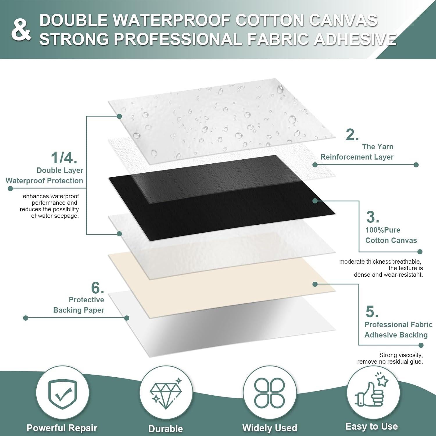 Cinta de Reparación Autoadhesiva Beige 10x160 cm Impermeable